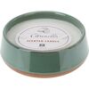 Repelentní svíčka Citronella, zelená, 420 g, 12 x 4,5 cm