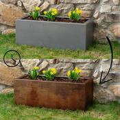Line Kerti virágláda 40 x 90 x 30 cm, corten CORGARDEN 1005