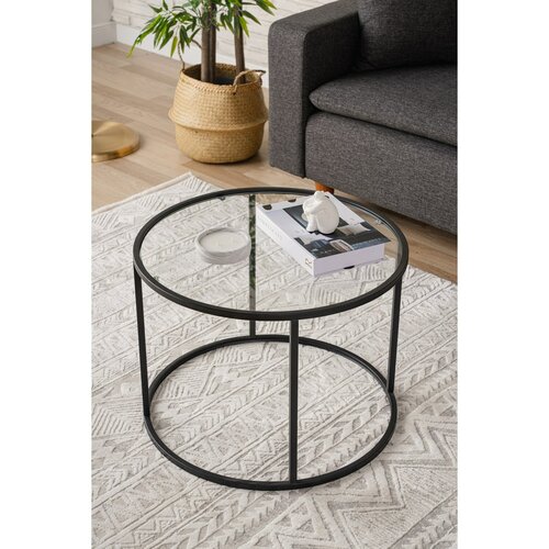 Stolik konferencyjny Berlin Black, 60 cm