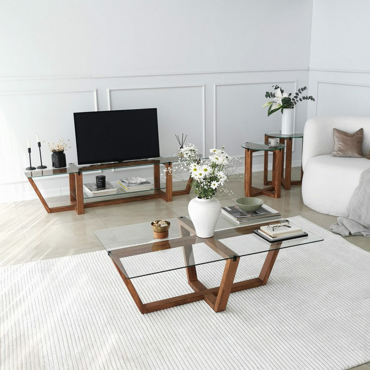 Konferenčný stolík Amalfi Walnut