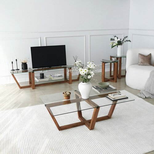 Stolik konferencyjny Amalfi Walnut