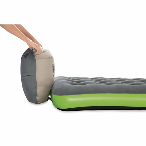 Bestway Замшевий надувний матрац ROLL and RELAX, 188 x 99 x 22 см