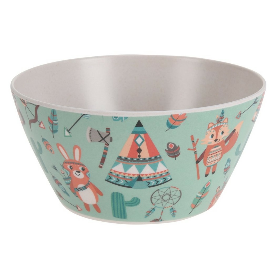 Bambusová miska Indian 700 ml, zelená