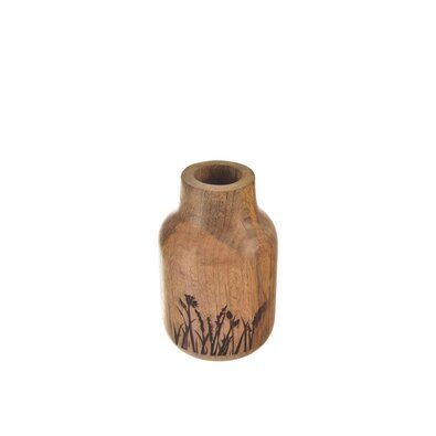 InDecor Vaza iz mangovega lesa Louka, 10 x 10 x 15cm