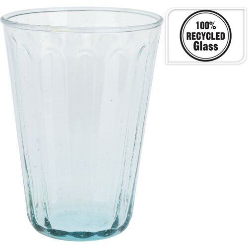Set mit Gläsern aus recyceltem Glas 400 ml, 4 Stück