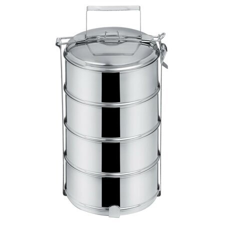 Orion Posoda za hrano 4x 1,3 l, nerjaveče jeklo