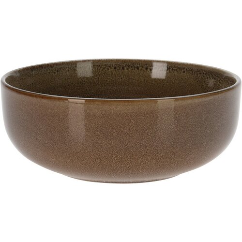 EH Steingut-Suppenschale DARK 15 cm, Beige