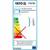Yato YT-81799 Prenosný reflektor COB LED, 20 W
