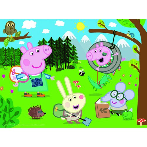 Trefl Puzzle Świnka Peppa Na łonie natury, 30 elementów