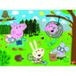 Trefl Puzzle Świnka Peppa Na łonie natury, 30 elementów