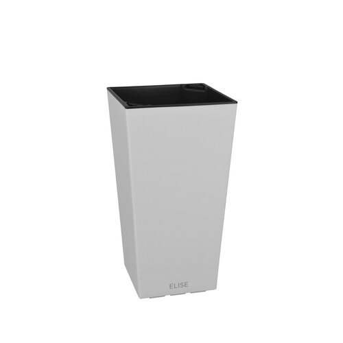 Gardenico Cvetlični lonec Elise mat bela, 20 x 36cm