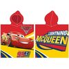 Detské pončo Cars McQueen červená, 50 x 100 cm