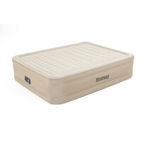 Bestway Semišová nafukovací matrace Fortech s el. pumpou, 203 x 152 x 46 cm Bestway Semišová nafukovací matrace Fortech s el. pumpou, 203 x 152 x 46 cm