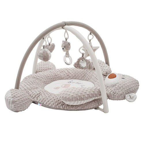 Pătură de joacă de lux PlayTo din Minky cu ursuleț Melody