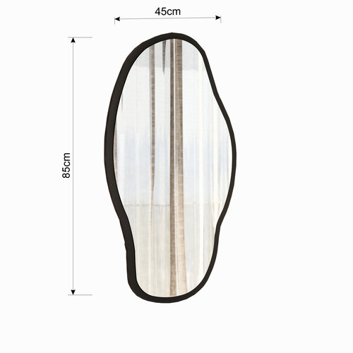 Zrcadlo Couldy Transparent 45 x 85 cm