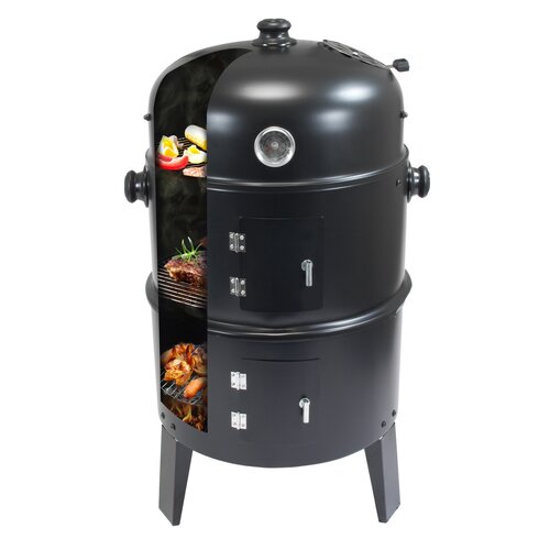 Happy Green Multifunktionsgrill 3in1schwarz,