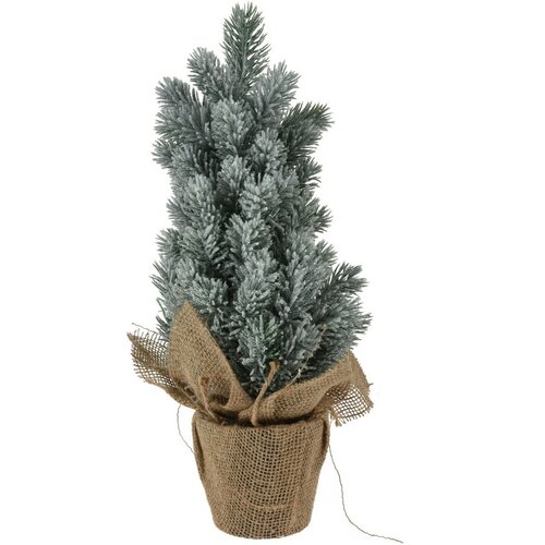 Dekorativni zasneženi smrek, 45 cm