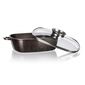 Banquet Bräter mit Antihaftbeschichtung PREMIUM Dunkelbraun 28 x 28 x 8 cm