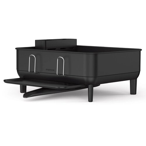 Simplehuman Compact edénycsepegtető, acél, műanyag, FPP, fekete