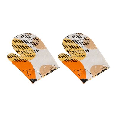 Bellatex kuhinjska brisača Pebbles orange, 28 x 18 cm, 2 kosa