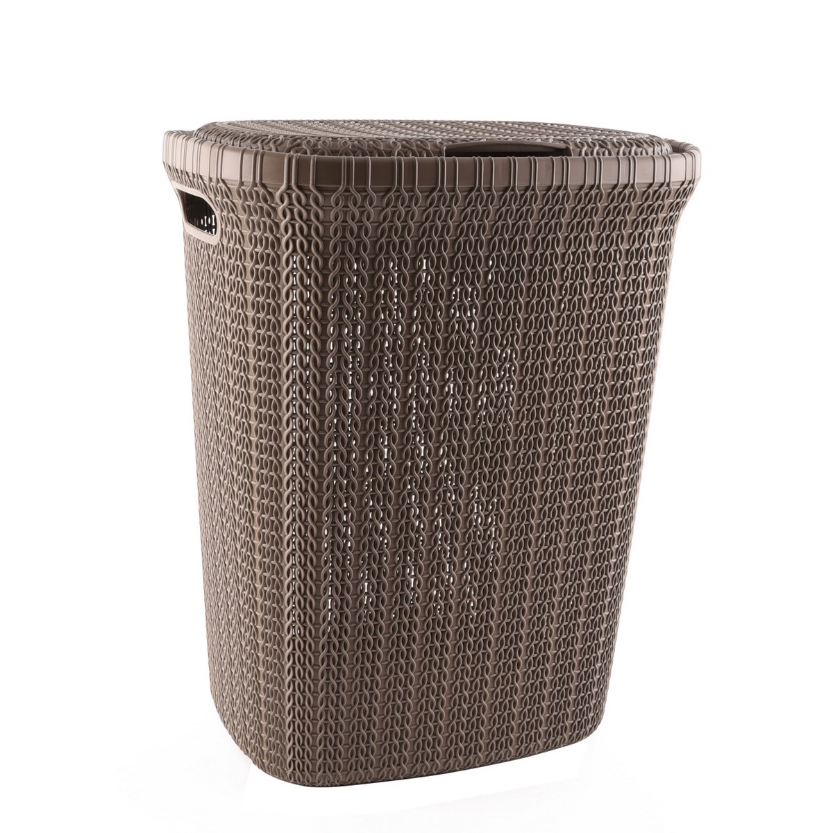 Orion Plastový koš na špinavé prádlo Knit Hobby 55 l