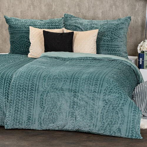4Home Posteljnina iz mikroflanela Knit, 140 x 200cm, 70 x 90 cm