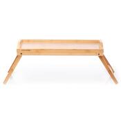 Tavă de servire Homede Malande din bambus, 50 x 30 x 21 cm