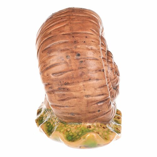 Gartendekoration Schnecke hellbraun, 16 x 7 x 10 cm, Keramik