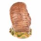 Gartendekoration Schnecke hellbraun, 16 x 7 x 10 cm, Keramik
