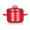 Banquet Emaille-Topf mit Deckel Milton red, 16 cm, 2 l