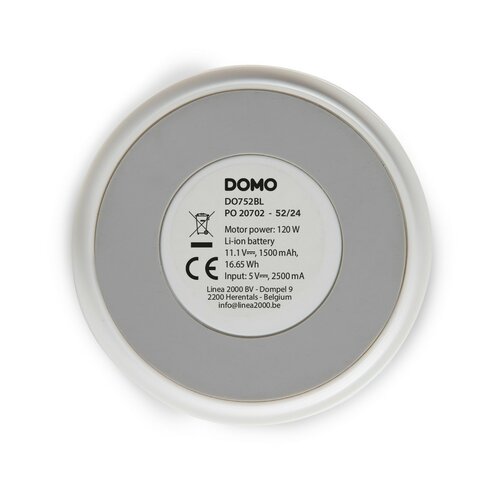 DOMO DO752BL aku smoothie mixér X-Power to go