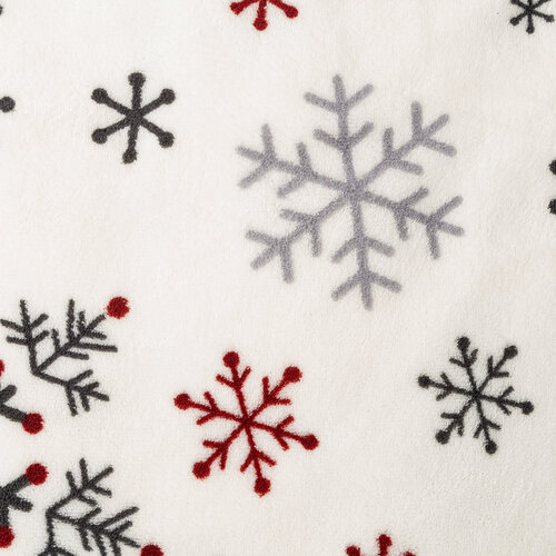 4Home Snowflakes gyapjú hatású pléd, 150 x 200 cm