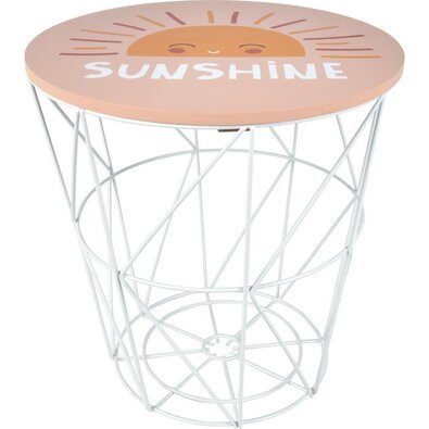 Hatu Kinder Aufbewahrungstisch Sunshine, 30 x 30 x  30 cm