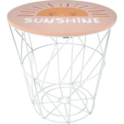 Hatu Stolik do przechowywania dla dzieci Sunshine, 30 x 30 x 30 cm