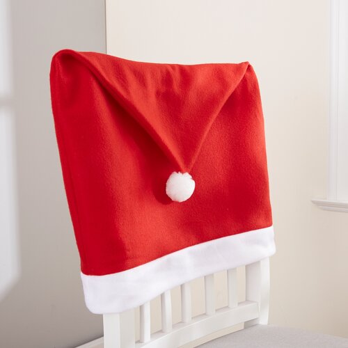 4Home Božični prevlek za stol Santa, 49 x 60 cm,komplet 2 kos