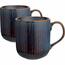 Altom Sada 2 hrnků Reactive Stripes 400 ml