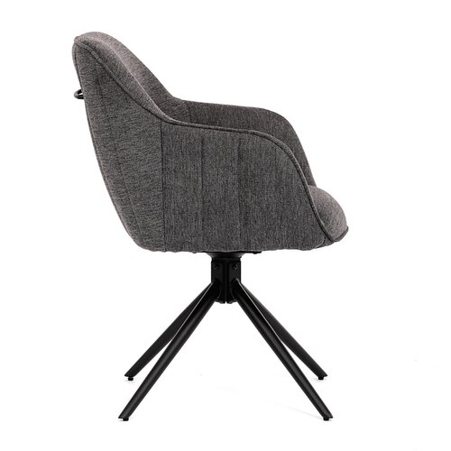 Esszimmerstuhl-Set mit Rückstellmechanismus HC-536 GREY2, 2 Stück