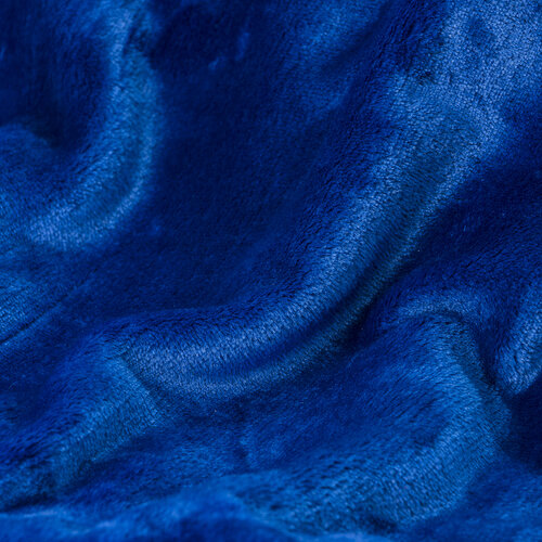 Deka XXL / Prehoz na posteľ modrá, 200 x 220 cm