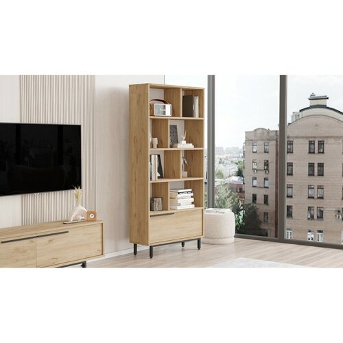 Knihovna One Walnut