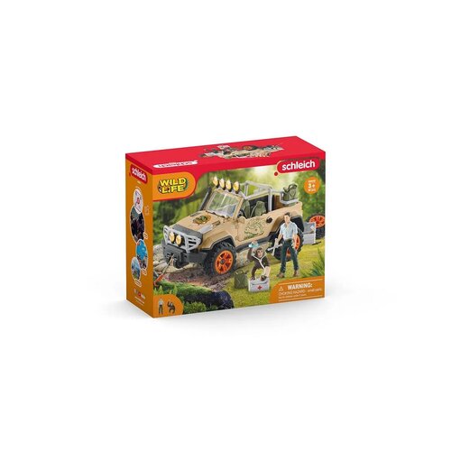 Mașină off-road 4 x 4cu troliu Schleich 42410