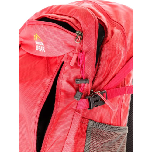 Outdoor Gear Track hátizsák turisztikához, piros, 33 x 49 x 22 cm
