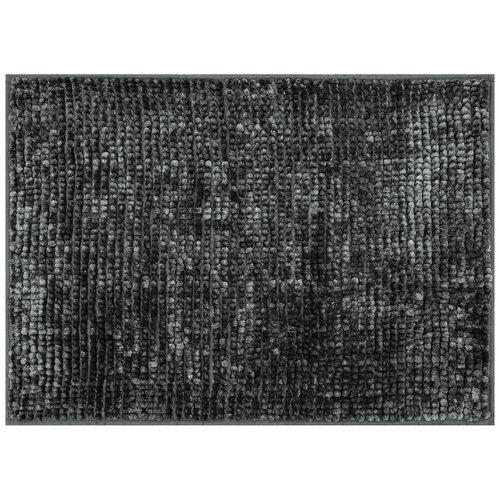 AmeliaHome Koupelnová předložka Bati černá, 50 x 70 cm