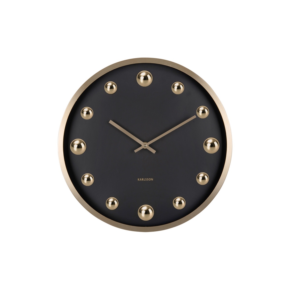 Karlsson 5971BK design falióra fekete, 35 cm átmérővel termék 2. képe