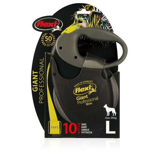 Flexi Lesă cu auto-înfășurare Giant Professional10 m, 50 kg