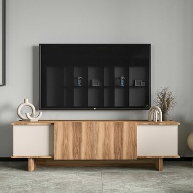 Măsuță TV Diana Beige and Walnut