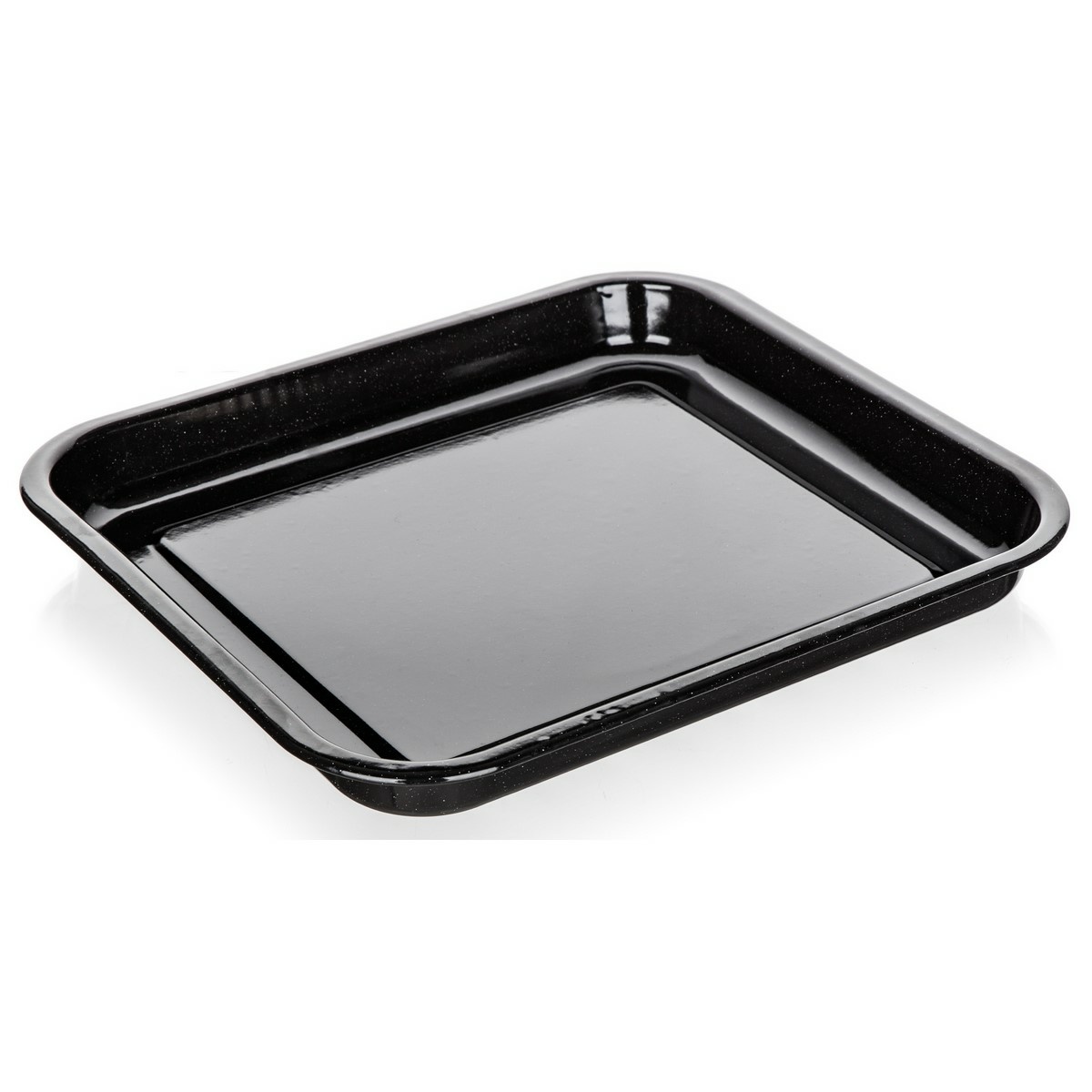 Bankett Zománc sütőedény CULINARIA Fekete 41 x 37x 4 cm