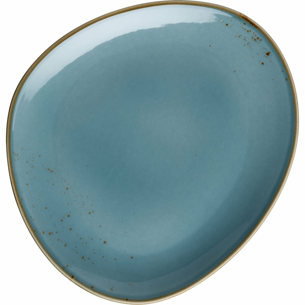 Talerz owalny Mäser Pintar Blue 26 x 23 cm, S