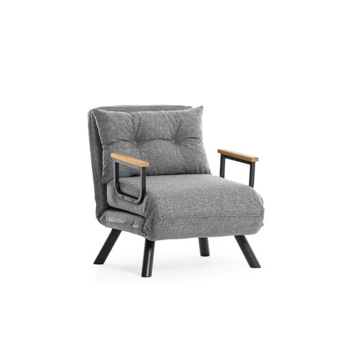 Fotoliu Sando Single Gri deschis