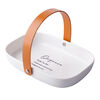 Altom Porcelanowa taca Organic, 20 x 14 x 4 cm