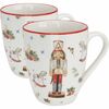 Komplet 2 porcelanskih skodelic The Nutcracker 320 ml